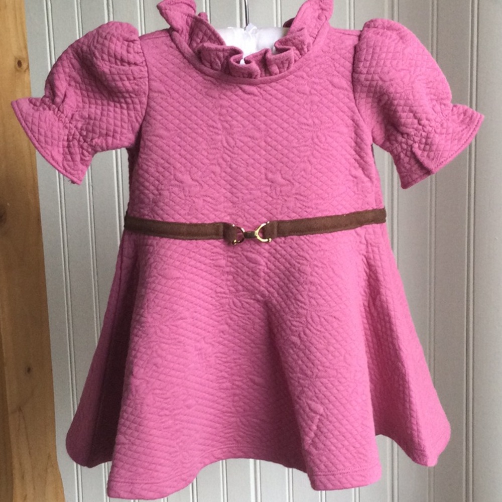 NWT Janie and Jack 6-12 dress with bloomer. Equestrian, riding horse style.